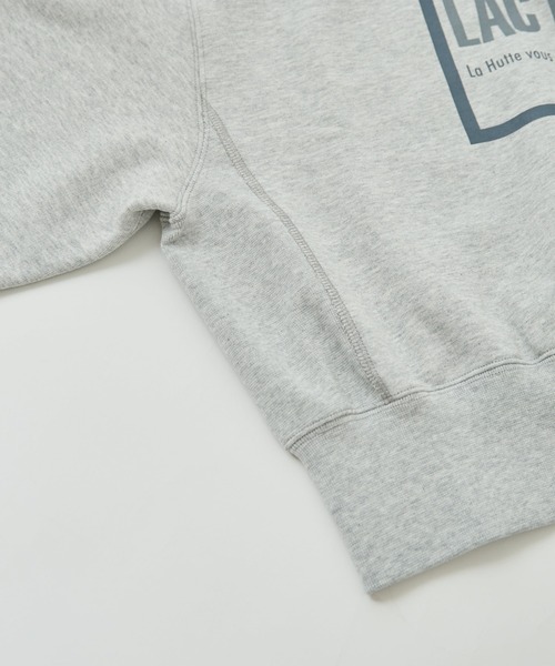 LA MARINE FRANCAISE(マリン フランセーズ)の「【LA HUTTE】ショート丈スウェット(Tシャツ/カットソー・レディース・グレー/オフホワイト/ネイビー・FREE)」の9枚目の写真