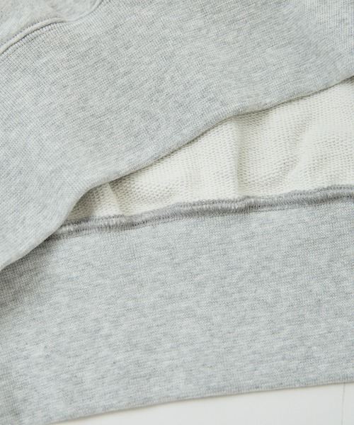 LA MARINE FRANCAISE(マリン フランセーズ)の「【LA HUTTE】ショート丈スウェット(Tシャツ/カットソー・レディース・グレー/オフホワイト/ネイビー・FREE)」の10枚目の写真