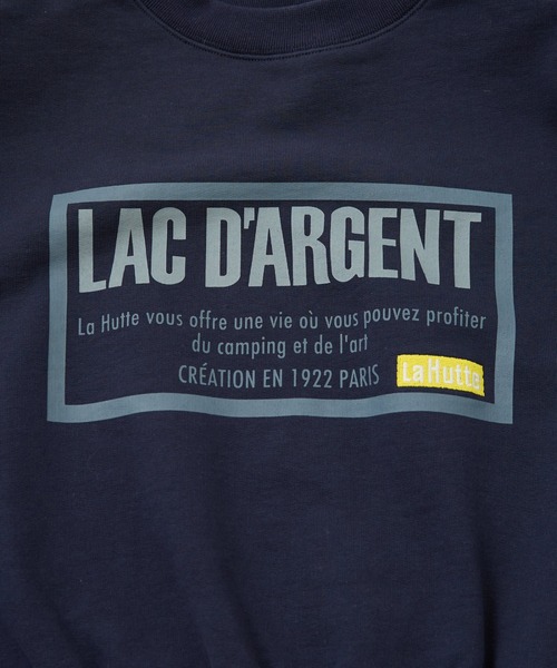 LA MARINE FRANCAISE(マリン フランセーズ)の「【LA HUTTE】ショート丈スウェット(Tシャツ/カットソー・レディース・グレー/オフホワイト/ネイビー・FREE)」の12枚目の写真