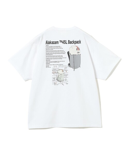 MOUNTAIN HARDWEAR(マウンテンハードウェアー)の「【別注】MOUNTAIN HARDWEAR / Alakazam Backpack Tee(Tシャツ/カットソー・メンズ・ブラック/ホワイト・MEDIUM/LARGE/X-LARGE)」の4枚目の写真