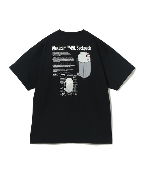 MOUNTAIN HARDWEAR(マウンテンハードウェアー)の「【別注】MOUNTAIN HARDWEAR / Alakazam Backpack Tee(Tシャツ/カットソー・メンズ・ブラック/ホワイト・MEDIUM/LARGE/X-LARGE)」の8枚目の写真