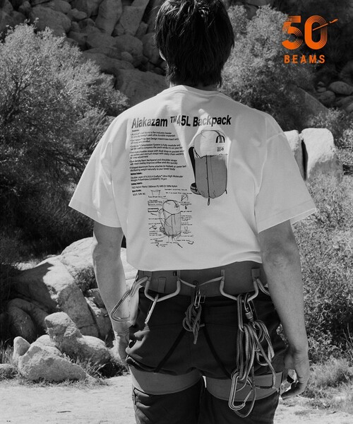 MOUNTAIN HARDWEAR(マウンテンハードウェアー)の「【別注】MOUNTAIN HARDWEAR / Alakazam Backpack Tee(Tシャツ/カットソー・メンズ・ブラック/ホワイト・MEDIUM/LARGE/X-LARGE)」の11枚目の写真