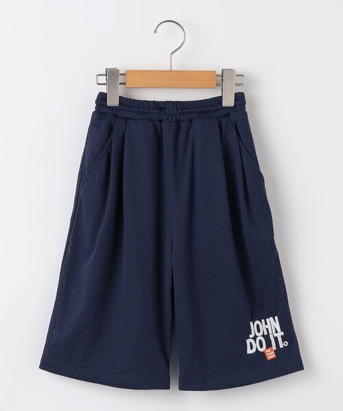 THE PARK SHOP(ザパークショップ)の「THE PARK SHOP:115~145cm /DO WIDE MESH ハーフパンツ(その他パンツ・キッズ・ネイビー・115/135/145/125)」の1枚目の写真