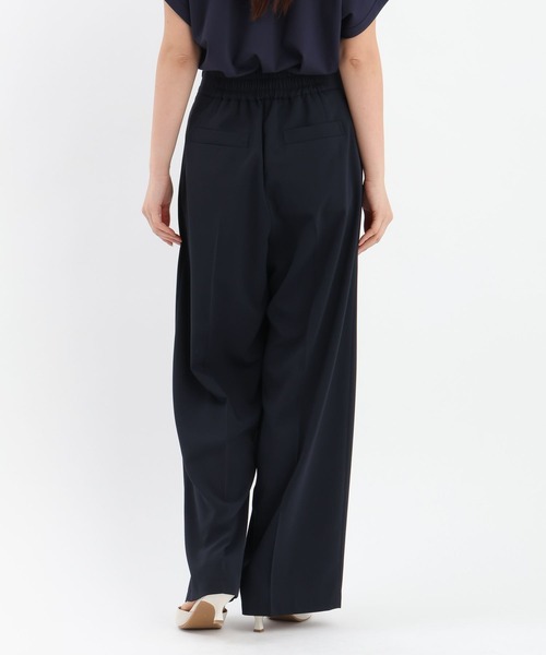 Andemiu(アンデミュウ)の「ラップ風ボタンパンツ653032(スラックス・レディース・ベージュ/ネイビー・SMALL/MEDIUM)」の12枚目の写真