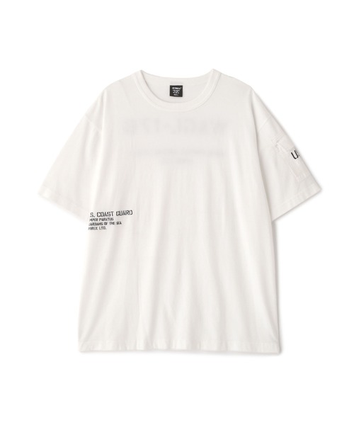 AVIREX（アヴィレックス）の「FADED S/S MIL. PKT T-SHIRT / フェイド ショートスリーブ ミリタリー ポケット Tシャツ / AVIREX / アヴィレックス（Tシャツ/カットソー・メンズ・オフホワイト/オリーブ/ブルーグレー/チャコール・LARGE/MEDIUM/XX-LARGE/X-LARGE）」の17枚目の写真