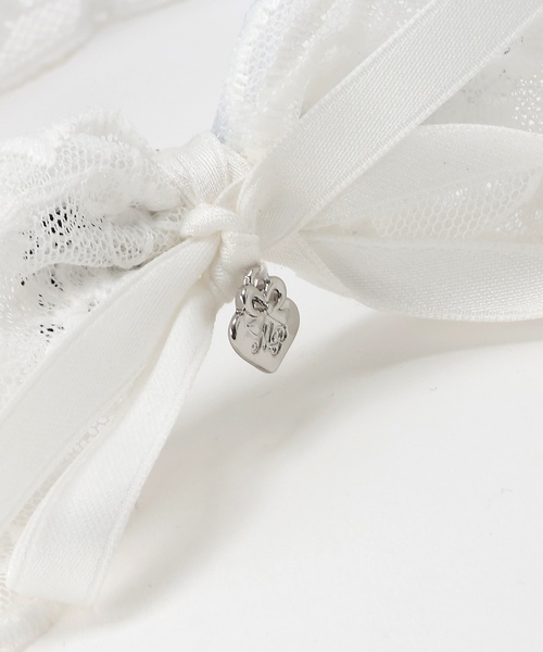 mezzo piano Junior（メゾピアノジュニア）の「レース＆リボンカチューシャ（その他ヘアアクセサリー・キッズ・オフホワイト・F）」の8枚目の写真