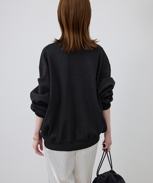 SLOBE IENA(スローブイエナ)の「《WEB限定/追加》ダブルZIPクルーネックカーディガン(カーディガン/ボレロ・レディース・ブラック/グリーン・FREE)」の9枚目の写真
