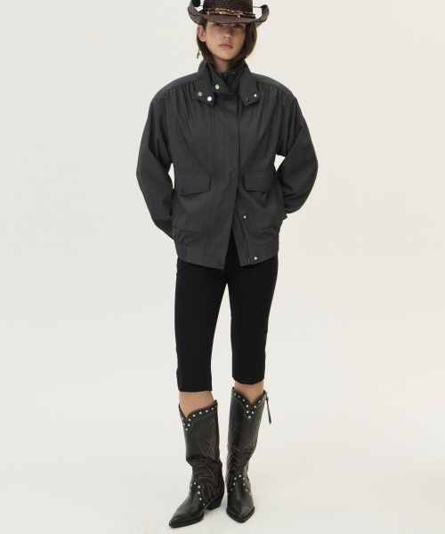 KUME(クメ)の「Back Slit Capri Pants, Black(その他パンツ・レディース・その他・LARGE/MEDIUM/SMALL)」の10枚目の写真