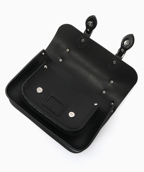 JOURNAL STANDARD(ジャーナルスタンダード)の「CAMBRIDGE SATCHEL / ケンブリッジサッチェル The Mini(クラッチバッグ・メンズ・ブラック・FREE)」の5枚目の写真