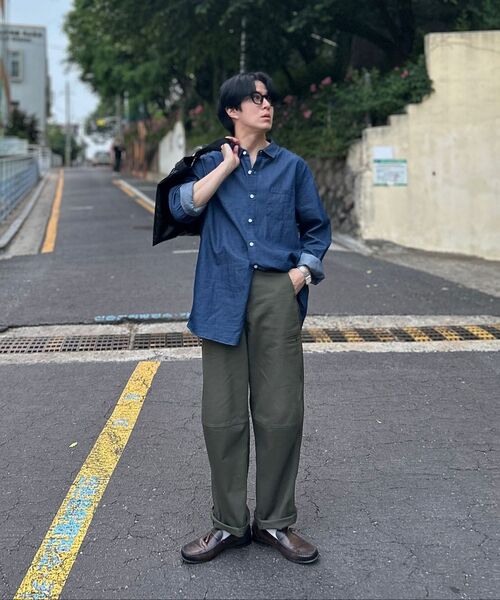 bounDary(バウンダリー)の「ビジョワイド切開チノパンツ【カーキ】(その他パンツ・レディース・その他・X-LARGE/MEDIUM)」の7枚目の写真