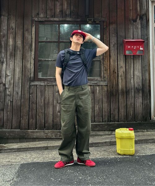 bounDary(バウンダリー)の「ビジョワイド切開チノパンツ【カーキ】(その他パンツ・レディース・その他・X-LARGE/MEDIUM)」の9枚目の写真