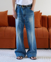 NOUN（ノウン）の「engineered motion denim pants (blue)（デニムパンツ）」