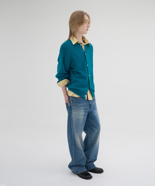 NOUN（ノウン）の「engineered motion denim pants (blue)（デニムパンツ・メンズ・その他・0/1/2）」の2枚目の写真