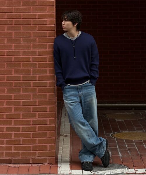 NOUN（ノウン）の「engineered motion denim pants (blue)（デニムパンツ・メンズ・その他・0/1/2）」の10枚目の写真
