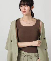 LAKOLE | 14ゲージ総針スクエアタンク / 659887(タンクトップ)