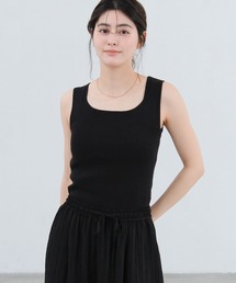 LAKOLE | 14ゲージ総針スクエアタンク / 659887(タンクトップ)