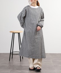 FUNALIVE（ファンアライブ）の「コットンリネン２ｗａｙ割烹着ロングエプロン（エプロン）」