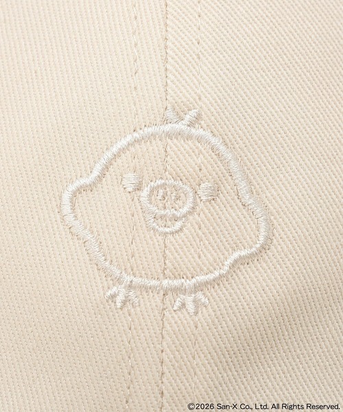 earth music&ecology（アースミュージックアンドエコロジー）の「リラックマ×earth ワンポイント刺繍キャップ（キャップ・レディース・ブラウン/アイボリー・FREE）」の8枚目の写真