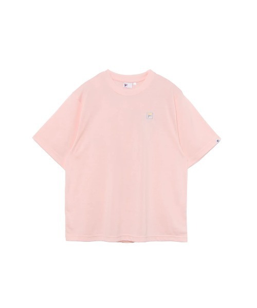 FILA（フィラ）の「OVERSIZED S/S T-SHIRT（Tシャツ/カットソー・レディース・ネイビー/ピンク/ホワイト・XL/L/M）」の4枚目の写真