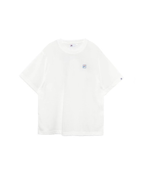 FILA（フィラ）の「OVERSIZED S/S T-SHIRT（Tシャツ/カットソー・レディース・ネイビー/ピンク/ホワイト・XL/L/M）」の9枚目の写真