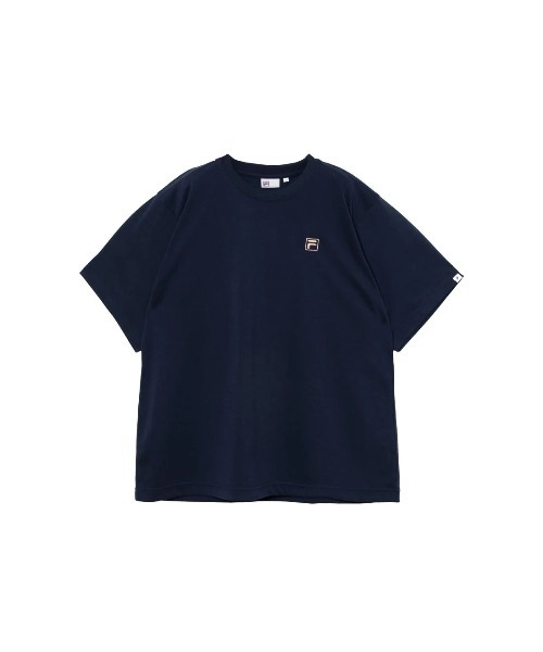 FILA（フィラ）の「OVERSIZED S/S T-SHIRT（Tシャツ/カットソー・レディース・ネイビー/ピンク/ホワイト・XL/L/M）」の8枚目の写真