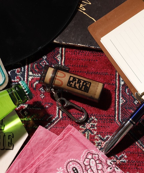 PRO CLUB LIGHTER CASE クリア ライターケース カラビナキーホルダー