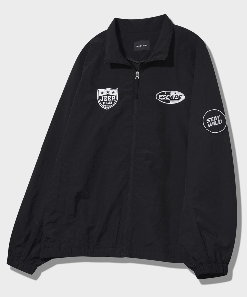 JEEP(ジープ)の「RUSH ナイロンレーシングジャージジップアップ (JQ5JPU202BK)(ナイロンジャケット・レディース・その他・SMALL/MEDIUM/LARGE/X-LARGE/2XL)」の20枚目の写真