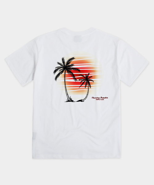 CAMEL WORK（キャメルワーク）の「ハワイアンパラダイス 半袖Tシャツ(ホワイト)（Tシャツ/カットソー・メンズ・その他・X-LARGE/LARGE/MEDIUM）」の3枚目の写真