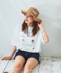 ハローキティコラボ（ハローキティコラボ）の「【Ocean Pacific×ハローキティ】レディースハローキティ×OP 水陸両用ハット（ハット）」