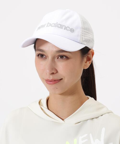 New Balance Golf(ニューバランスゴルフ)の「【new balance golf】SIX PANELS CAP(キャップ・レディース・ブラック/ホワイト・FREE)」の2枚目の写真