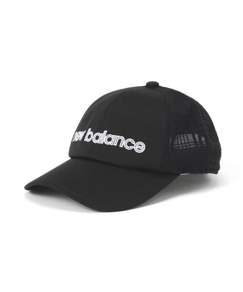 New Balance Golf(ニューバランスゴルフ)の「【new balance golf】SIX PANELS CAP(キャップ・レディース・ブラック/ホワイト・FREE)」の4枚目の写真