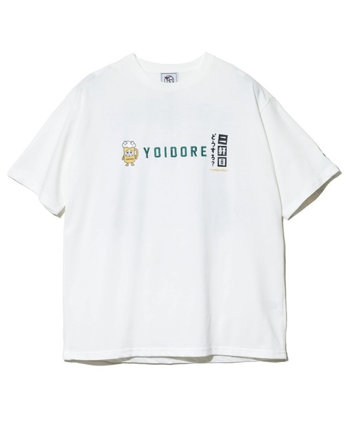 go slow caravan（ゴースローキャラバン）の「YOIDORE/酔いどれ　二軒目どうする？ コラボ TEE（Tシャツ/カットソー・メンズ・ブラック/ホワイト・X-LARGE/LARGE/MEDIUM）」の4枚目の写真