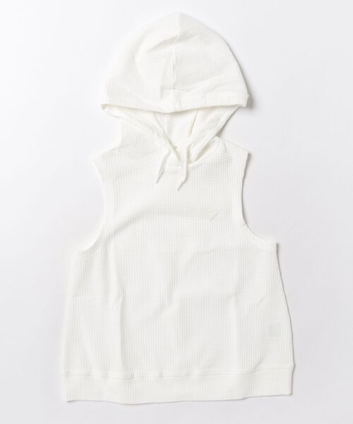 ROXY(ロキシー)の「ROXY/ロキシー キッズ ノースリーブ パーカー ワンポイント ロゴ TLY261654M(パーカー・キッズ・グレー/ホワイト・130cm/150cm/140cm)」の16枚目の写真