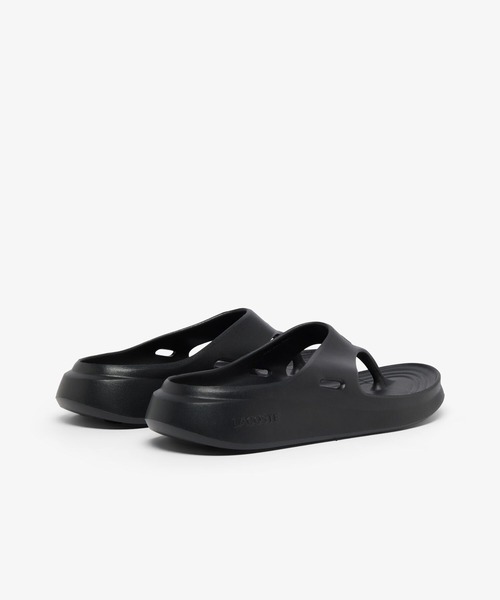 LACOSTE（ラコステ）の「メンズ MEDUZ FLIP-FLOP 1261 CMA / 軽量 厚底トングサンダル（サンダル・メンズ・オフホワイト/ブラック・28.0cm/27.0cm/25.5cm/26.5cm/25.0cm）」の9枚目の写真