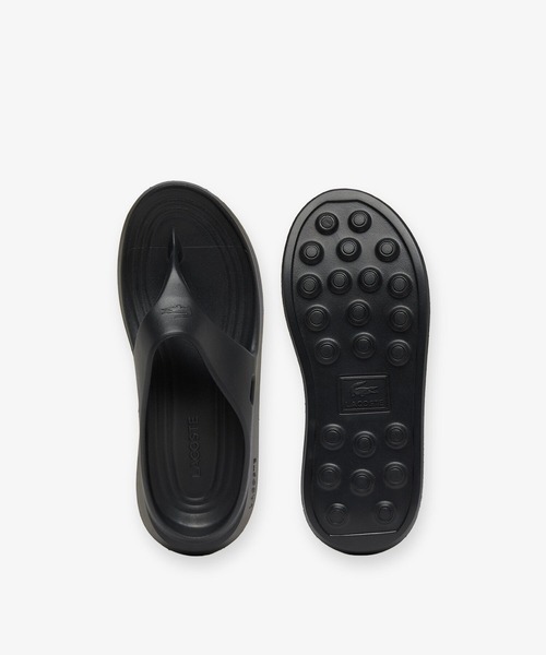 LACOSTE（ラコステ）の「メンズ MEDUZ FLIP-FLOP 1261 CMA / 軽量 厚底トングサンダル（サンダル・メンズ・オフホワイト/ブラック・28.0cm/27.0cm/25.5cm/26.5cm/25.0cm）」の10枚目の写真