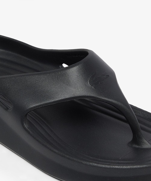 LACOSTE（ラコステ）の「メンズ MEDUZ FLIP-FLOP 1261 CMA / 軽量 厚底トングサンダル（サンダル・メンズ・オフホワイト/ブラック・28.0cm/27.0cm/25.5cm/26.5cm/25.0cm）」の12枚目の写真