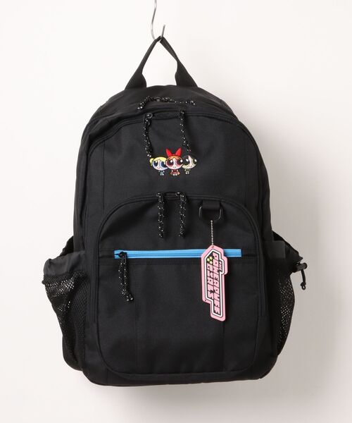 STATUS(ステイタス)の「パワーパフガールズ リュック ナイロン 大容量 機能性 スクール 28L(バックパック/リュック・メンズ・ブラック×グリーン/ブラック×ブルー・FREE)」の1枚目の写真