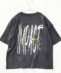 グラフィックプリント オーバーサイズ ノースリーブ Tシャツ（Tシャツ
