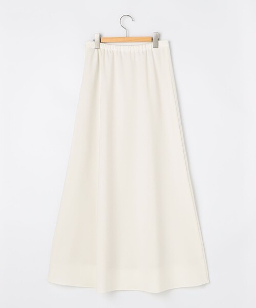 NOLLEY’S Sophi(ノーリーズソフィ)の「《セットアップ対応》ウォッシャブルドライシャンタンナロースカート(スカート・レディース・オフホワイト/ベージュ・38/36)」の9枚目の写真