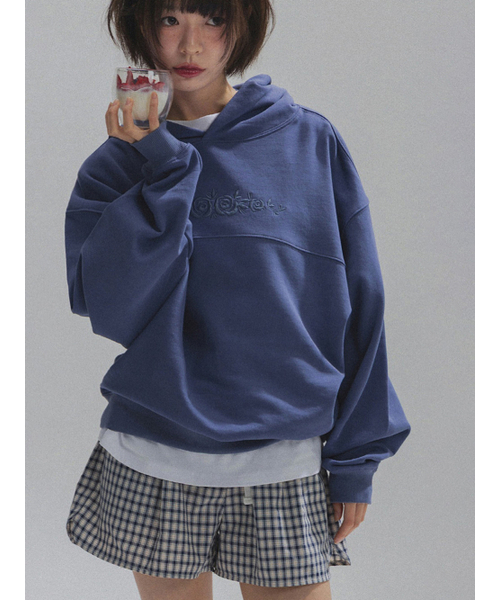 ANNEHEARTS（アンハーツ）の「Easy Relaxed Check Shorts_NAVY（その他パンツ・レディース・その他・FREE）」の5枚目の写真