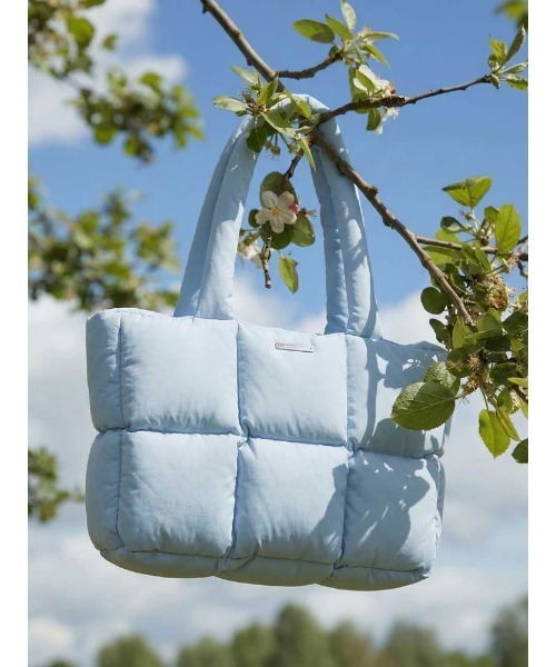BLUE×PALANG(ブルーパラン)の「【大容量バッグ/新色追加】CLOUDY TOTE BAG(トートバッグ・レディース・ライトブルー/ベージュ/ブラック/ホワイト・FREE)」の17枚目の写真