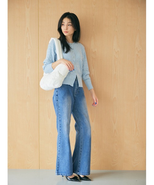 BLUE×PALANG(ブルーパラン)の「【大容量バッグ/新色追加】CLOUDY TOTE BAG(トートバッグ・レディース・ライトブルー/ベージュ/ブラック/ホワイト・FREE)」の22枚目の写真