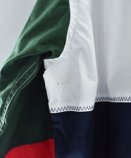 TOMMY HILFIGER(トミーヒルフィガー)の「【USED】90’s TOMMY HILFIGER ブロックカラー シャツ(シャツ/ブラウス・メンズ・マルチ・X-LARGE)」の7枚目の写真