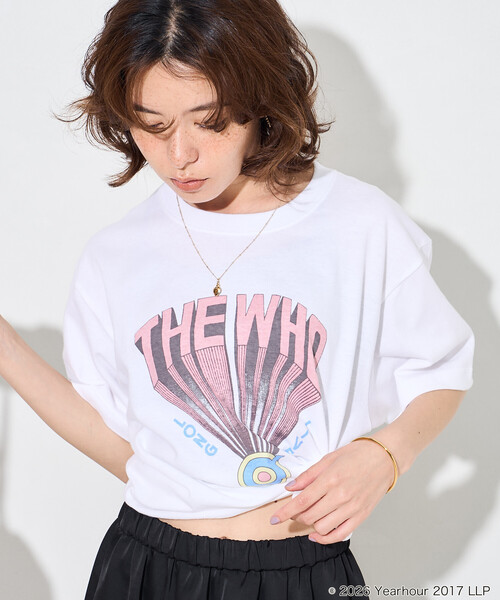 FREAK'S STORE(フリークスストア)の「GOOD ROCK SPEED/グッドロックスピード THE WHO T-SHIRT/ロックTシャツ/ ザ・フー(Tシャツ/カットソー・レディース・オフホワイト/チャコールグレー/ホワイト・フリ-)」の14枚目の写真