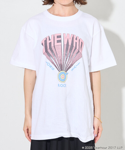 FREAK'S STORE(フリークスストア)の「GOOD ROCK SPEED/グッドロックスピード THE WHO T-SHIRT/ロックTシャツ/ ザ・フー(Tシャツ/カットソー・レディース・オフホワイト/チャコールグレー/ホワイト・フリ-)」の15枚目の写真