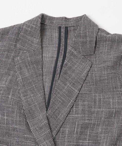 URBAN RESEARCH ROSSO WOMEN(アーバンリサーチ ロッソ)の「セミシアーカラミジャケット(その他アウター・レディース・ブラック系その他/オフホワイト・FREE)」の7枚目の写真