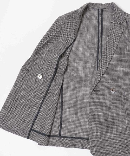 URBAN RESEARCH ROSSO WOMEN(アーバンリサーチ ロッソ)の「セミシアーカラミジャケット(その他アウター・レディース・ブラック系その他/オフホワイト・FREE)」の9枚目の写真