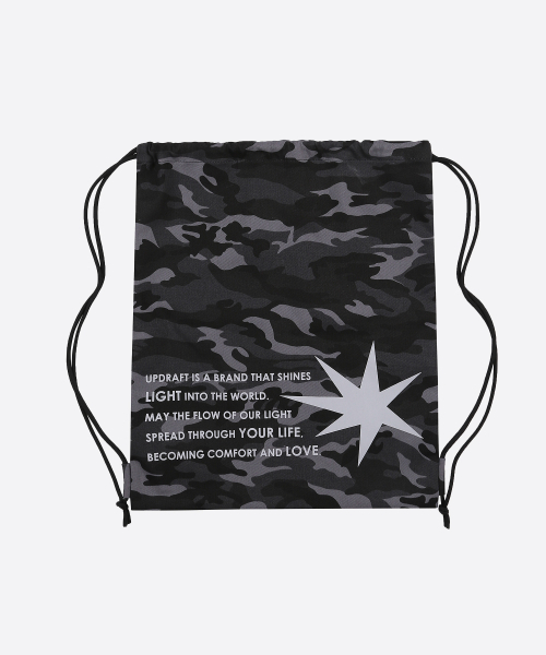 UPDRAFT(アップドラフト)の「SPARK CAMO PRINTING GYM SACK(バックパック/リュック・レディース・その他・FREE)」の9枚目の写真