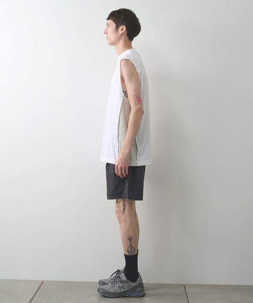 N.HOOLYWOOD(N.ハリウッド)の「【N.HOOLYWOOD】別注 9255-CS61-018(タンクトップ・メンズ・ネイビー/ホワイト/ブラック・38/36)」の15枚目の写真