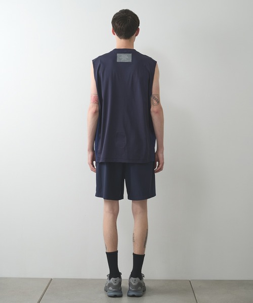 N.HOOLYWOOD(N.ハリウッド)の「【N.HOOLYWOOD】別注 9255-CS61-018(タンクトップ・メンズ・ネイビー/ホワイト/ブラック・38/36)」の4枚目の写真